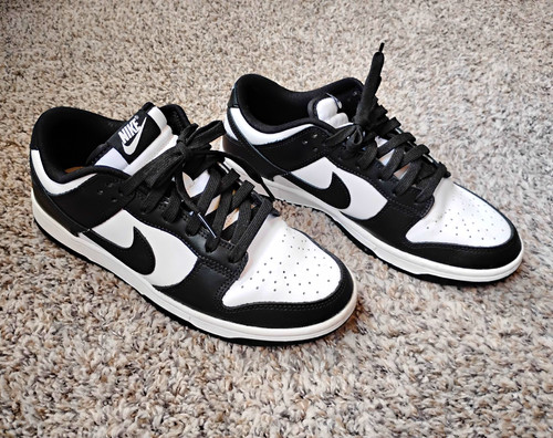Nike Dunk Low Retro – Men’s Size 8.5 – Black/White