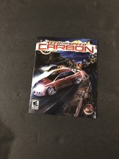 need for speed carbon ps3 Manual only