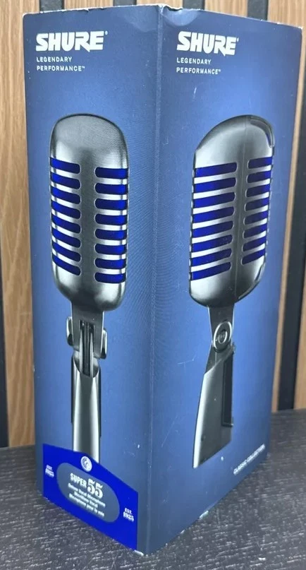 売切 中古 SHURE SUPER 55 SUPERCARDIOID DYNAMIC MICROPHONE シュア