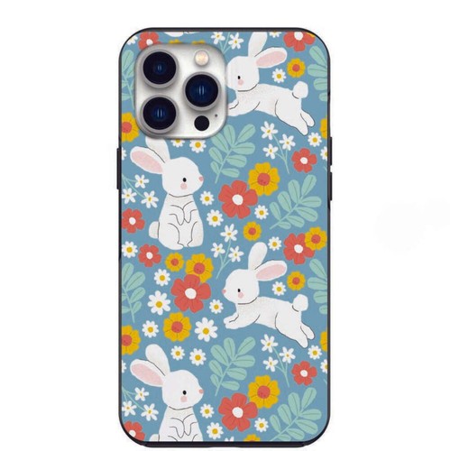 Linda Funda de Teléfono Spring Bunny para iPhone 7 8 X XS XR SE 11 12 13 14 Pro Max Mini - Imagen 29 de 56