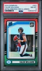 2024 PANINI DONRUSS OPTIC PREVIEW-RED & GREEN #327 CALEB WILLIAMS RC PSA 8