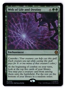 Web of Life and Destiny 122/314 Marvel's Spider-Man Mythic Foil