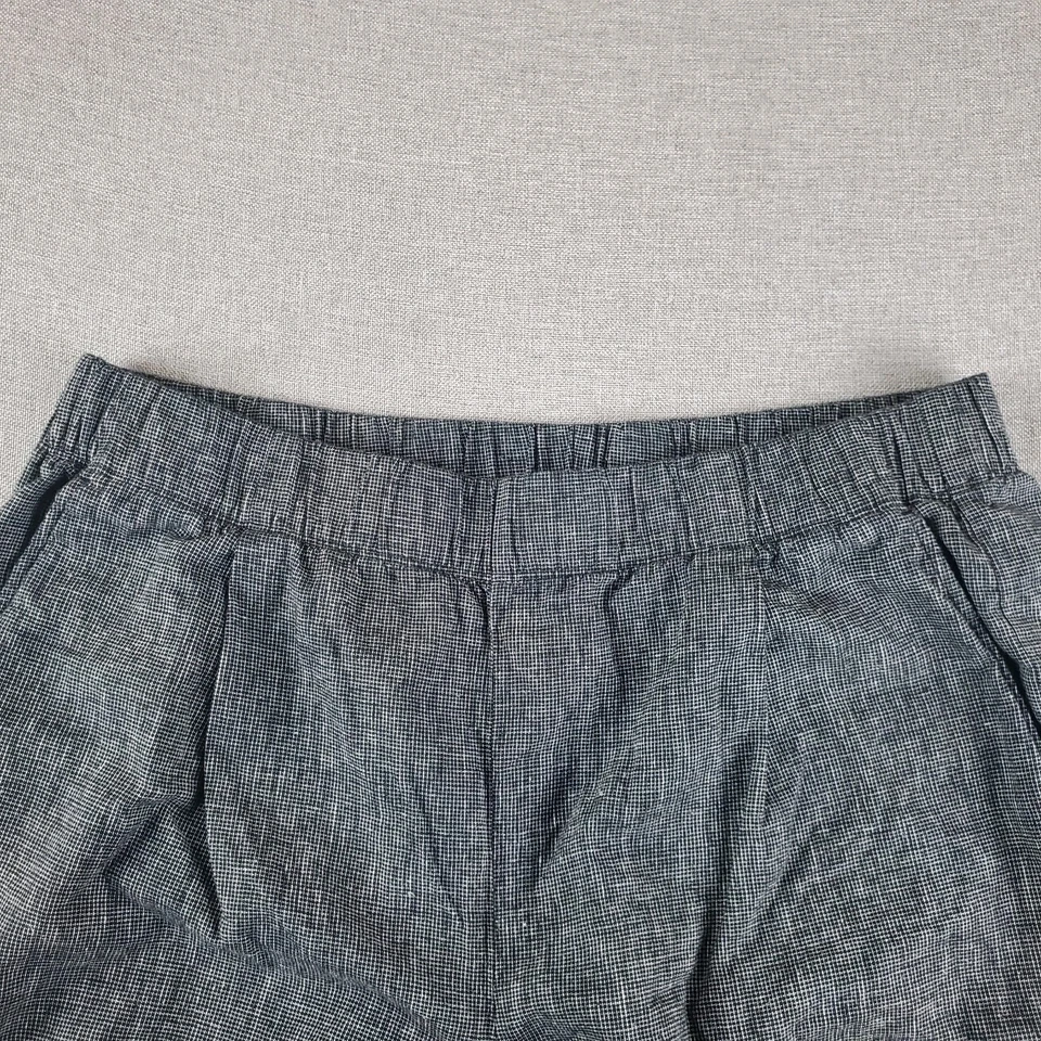 Pantalones Eileen Fisher para mujer grandes cáñamo mezcla de algodón orgánico minimalista preppy Foto 4 de 4