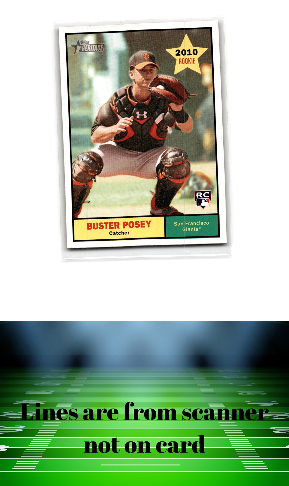 2010 Topps Heritage #114 Buster Posey