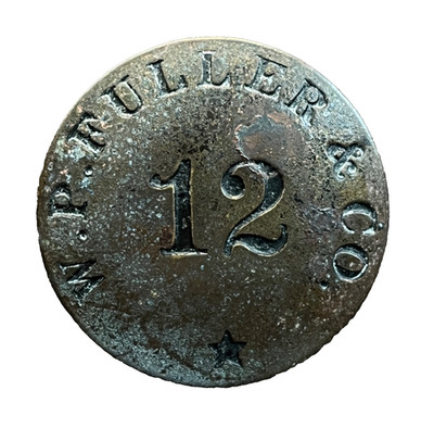 Vintage W.P. Fuller & Co. Paint Company Employee Pinback Button Chipron Stamp Co