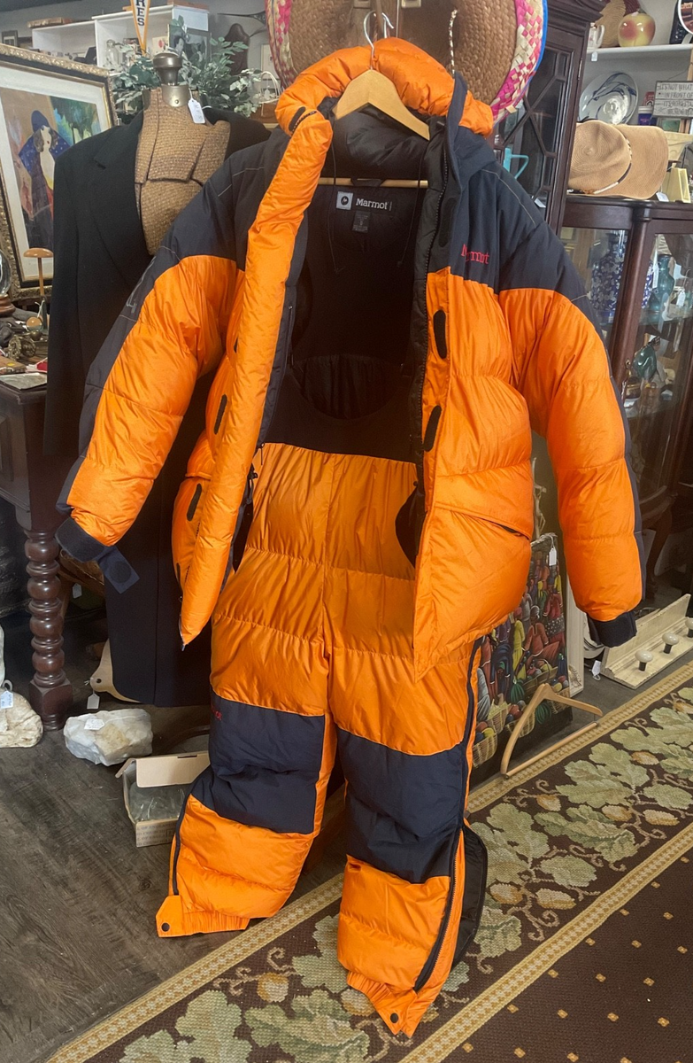 Marmot high- Altitude Mountaineering Down Snow Suit -Medium & 2