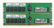 Samsung 32GB 2x16GB M393A2K40BB1-CRC PC4-2400T ECC RDIMM Server Memory