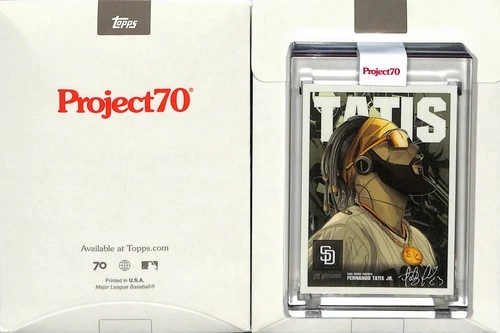 2021 TOPPS PROJECT 70 #685 1958 FERNANDO TATIS JR. - SAN DIEGO PADRES - QUICCS