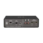 USB Audio Interface 24-/192kHz External Audio Interface Loopback Sound Card