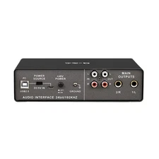 USB Interface audio 24-/192kHz Interface audio externe Loopback Sound Card