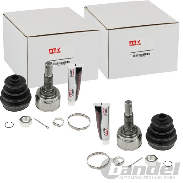 2X NTY Antriebswellengelenk Satz Passend FüR Nissan Evalia Juke NV200 |-image