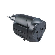 Reiseadapter Poly Pool PP0430 Schwarz