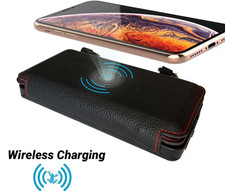 Quadrapro Solar Power Bank - 5.5W Solar 4-Panel Wireless Cell Phone Charger Comp