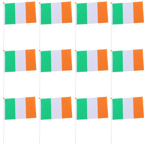 20 Pcs Hand Waving Flag Handheld Ireland Flags Country Small with Stick - Picture 8 of 12