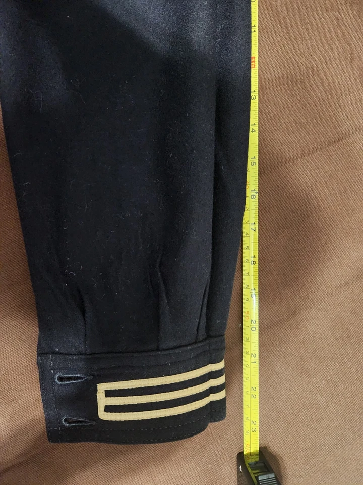 复古 U.S.N 蓝色连衣裙 — 第 4/4 张图片