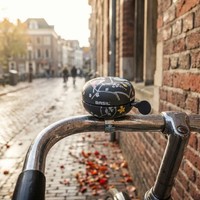 Basil Ding-Dong Klingel Wanderlust Charcoal Ø80Mm Sb-Karte