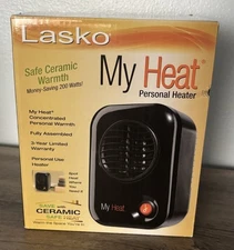 Lasko MyHeat 200W Mini Space Heater for Home, Office, Compact & Energy Efficient