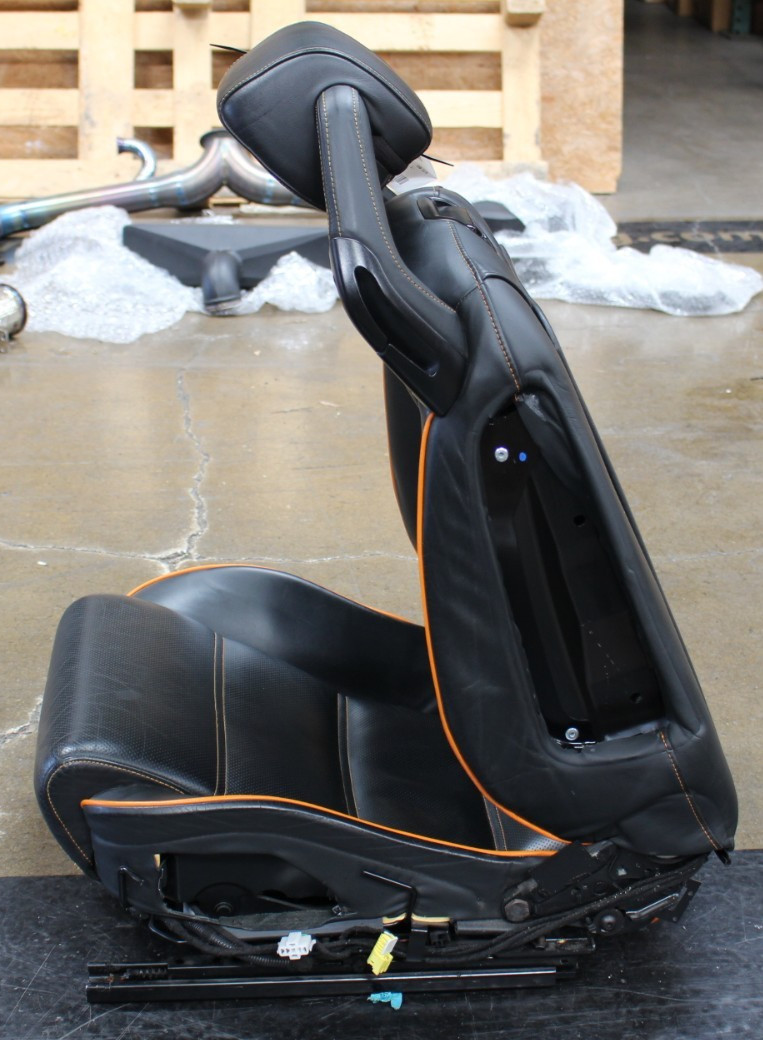Lamborghini Gallardo, LH, Left, Front Seat, Power, Black / Orange, Used