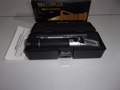 Handheld ATC Antifreeze Refractometer Freezing Point Meter For Battery Acid US
