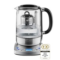 Solis Tee- & Wasserkocher, 1,7 L Volumen, Teesieb,Warmhaltefunktion,360° Basis
