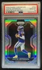 2020 Chronicles Justin Jefferson Prizm Black RC Silver #PB-9 PSA 10