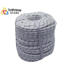 findmall 3/8 Inch x 200 Feet Double Braid Polyester Rope 3/8" 200ft, White