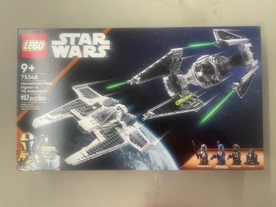 Brand NEW LEGO Star Wars: Mandalorian Fang Fighter Vs. Tie Interceptor (75348)