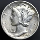 1940-D 10C Mercury Dime XF NICE DETAILS! 90% SILVER (#8378)