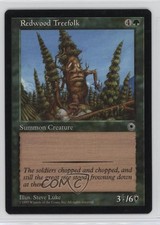 Redwood Treefolk Magic: Portal Starter Set 1997