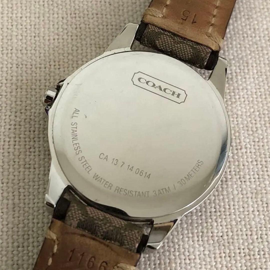 Coach Signature Quartz Watch 31mm Used Unisex Accessories thumbnail 2