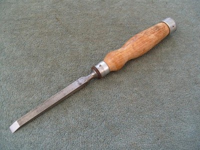 3/8 Zoll breiter Einsteckmeißel mit registriertem Muster von W Marples, Sheffield.