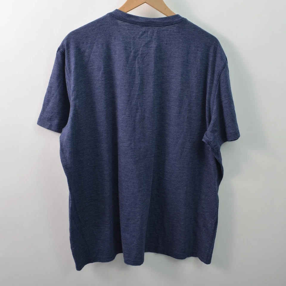 Sonoma Henley T 恤男式 2XL 短袖棉混纺套衫针织 — 第 4/4 张图片