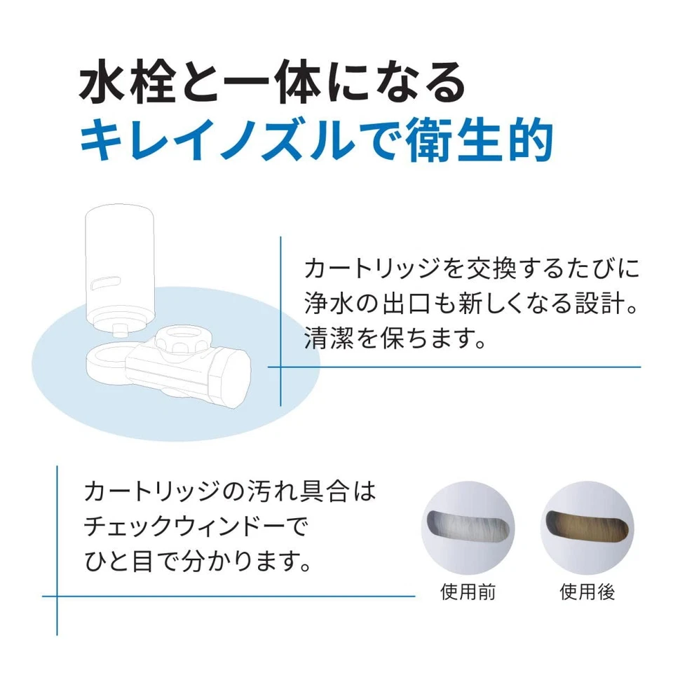 Cleansui Faucet Water Purifier MD101-NC Japan Model PFOS PFOA Removal Japan JP - image 4 of 4