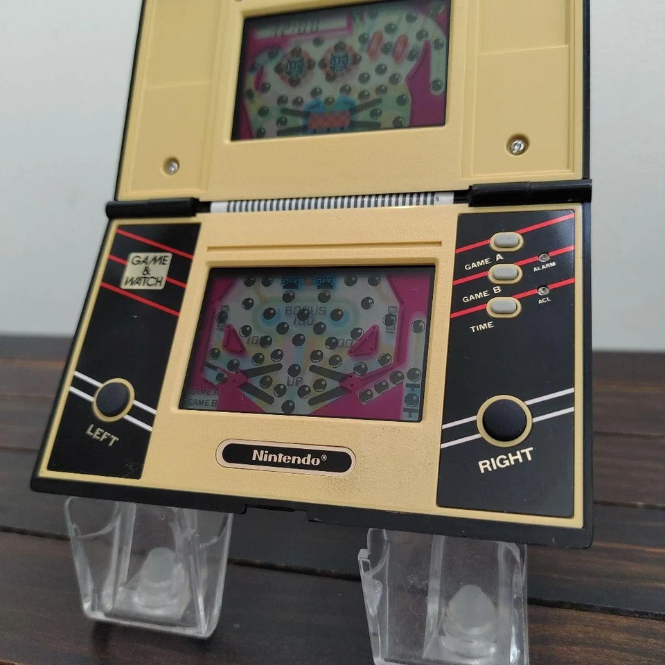 Nintendo Game & Watch Pinball PB-59 Muti pantalla 1983 muy bueno envío gratis Foto 3 de 4