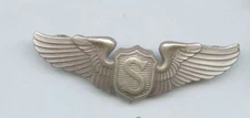 WW2 WWII COPY LOT-AAF Air Corps SERVICE PILOT 3" Wing CLUTCHBACK Unmarked