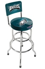 Philadelphia Eagles NFL Blitz High Back Adjustable Swivel Stool
