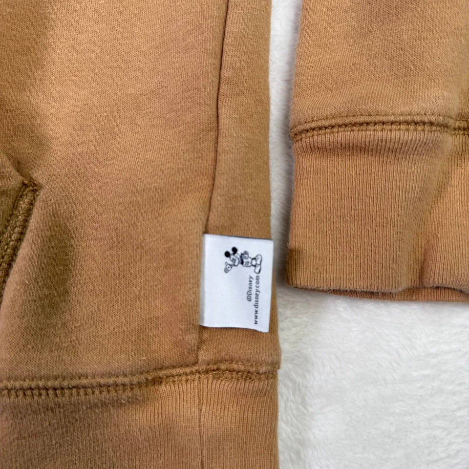 Moletom com capuz GAP x Disney infantil tamanho G (10) marrom Mickey Mouse - Imagem 2 de 4