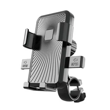 360° Motorcycle Bike Bicycle GPS Cell Phone Holder Handlebar Mount for iPhone