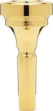 Denis Wick Classic Trombone Mouthpiece, Gold-Plated, 5BL