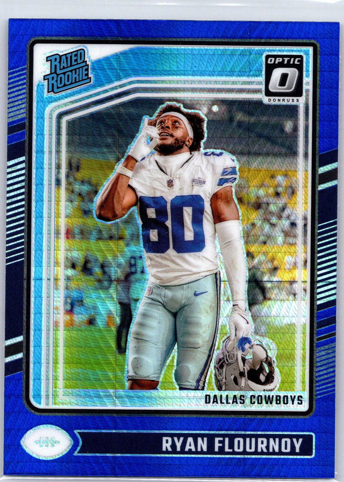 Ryan Flournoy Panini Donruss Optic #288 Blue Hyper