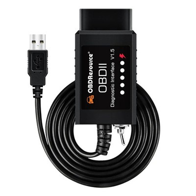 US FORScan ELM327 USB OBD Scanner for Ford F150 F250 F350 Focus Escape Explorer