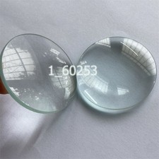 2pcs Diameter 50mm Biconvex Lens Focal Length 90mm Convex Optics Glass Lens
