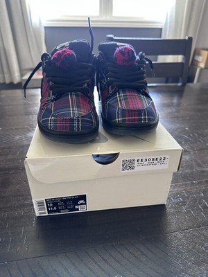 Nike Nardwuar x Dunk SB Low  Tam O' Shanter Hat  Size 10