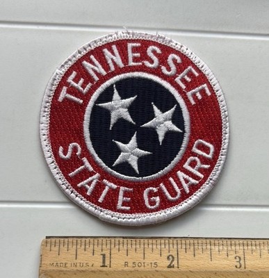 Tennessee State Guard Round Embroidered Patch