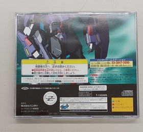 Mobile Suit Z Gundam Complete Set Model Sega Saturn Software Bandai FEG65