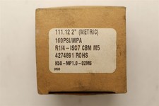SMC PRESSURE GAUGE 0-160 PSI / 1.1 MPA 2" DIAL K50-MP1.0-02MS