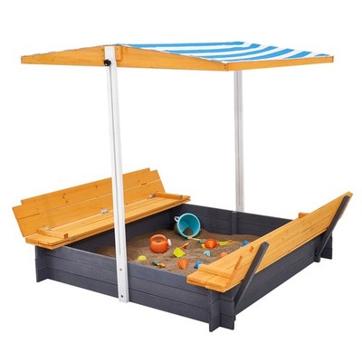 Sandkasten Holz Baldachin Sandkasten Sandgrube Hinterhof Alter 3 12
