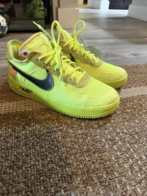 Nike Off-White x Air Force 1 Low Volt Low Top Sneakers Size 11 VNDS