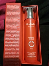Alleven Colour Shield Hyaluronic Airbrush Foundation AMBER 1.7 Oz