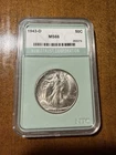 1943-D  LIBERTY WALKING HALF DOLLAR MS66